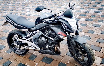 Motociklas Kawasaki ER6n (A2 kategorija)