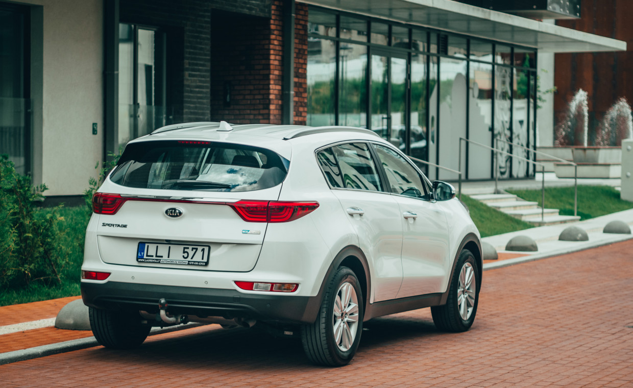 Automobilių nuoma, KIA SPORTAGE 2017 nuoma, Vilnius