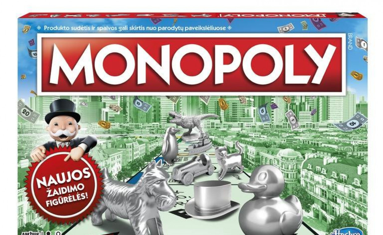 Laisvalaikio daiktų nuoma, Stalo žaidimas Monopoly Classic nuoma, Giraitė