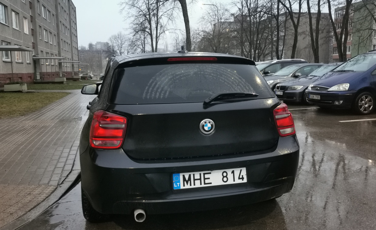 Automobilių nuoma, BMW 118d nuoma, Klaipėda