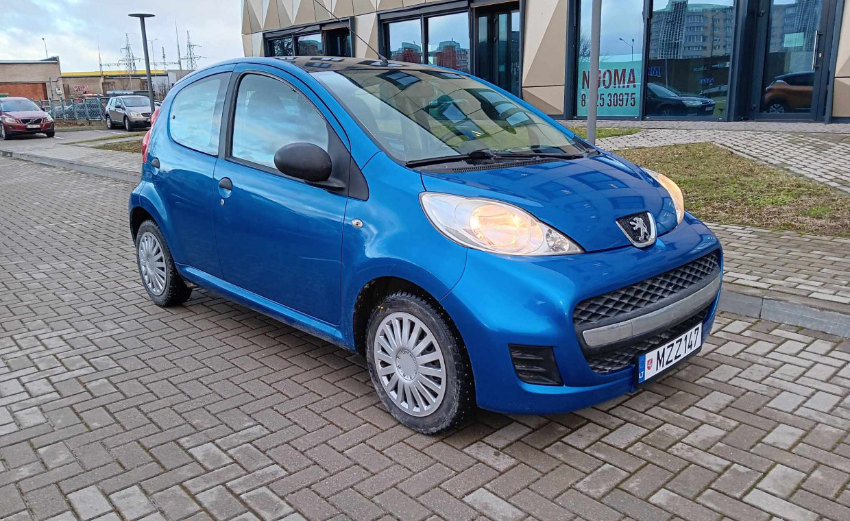 Automobilių nuoma, Peugeot 107 nuoma, Klaipėda