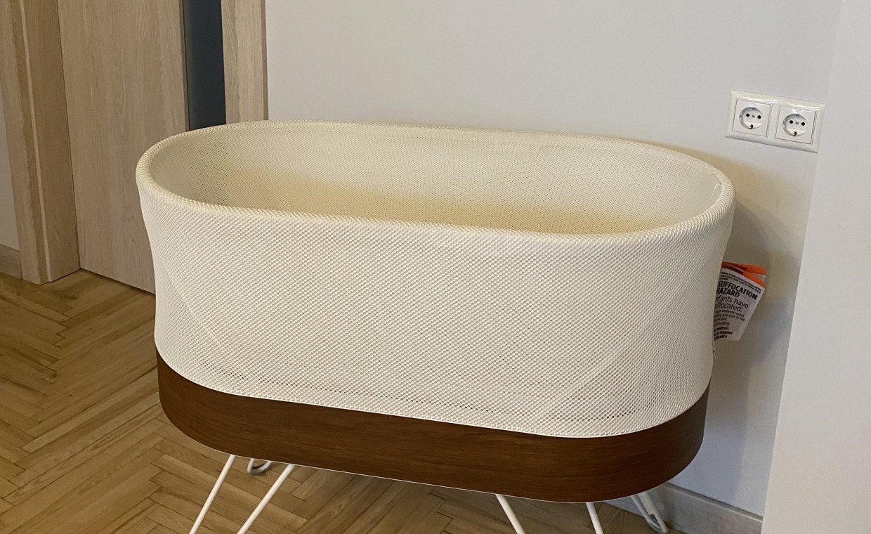 Vaikų daiktų nuoma, Baby Snoo Smart Sleeper kūdikių lovytė nuoma, Kaunas