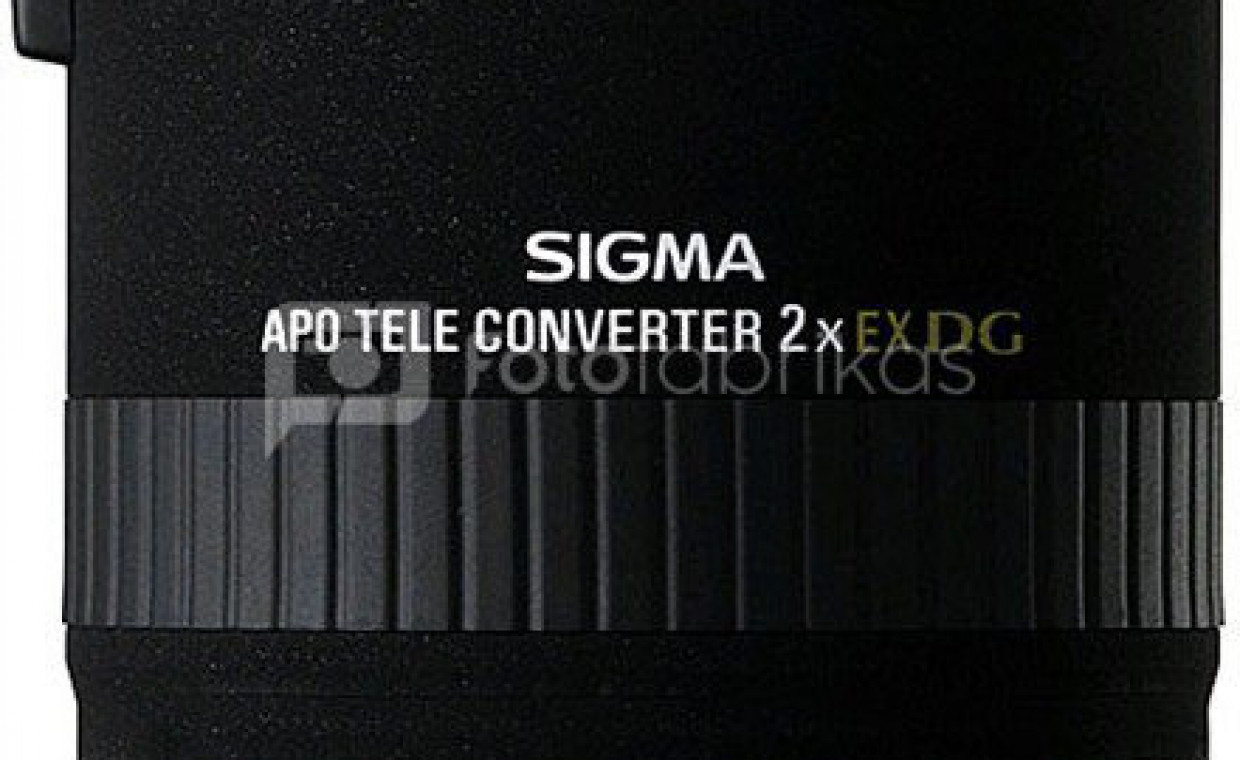 Objektyvų nuoma, Sigma EX 2,0x APO Tele Converter DG Niko nuoma, Klaipėda