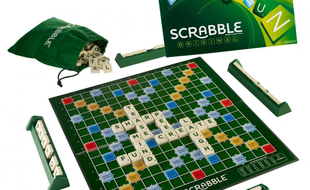 Laisvalaikio daiktų nuoma, Stalo žaidimas scrabble nuoma, Giraitė