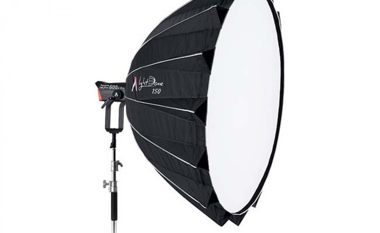 Foto studijos įrangos nuoma, Aputure Lightdome 150cm parabolic softbo nuoma, Vilnius