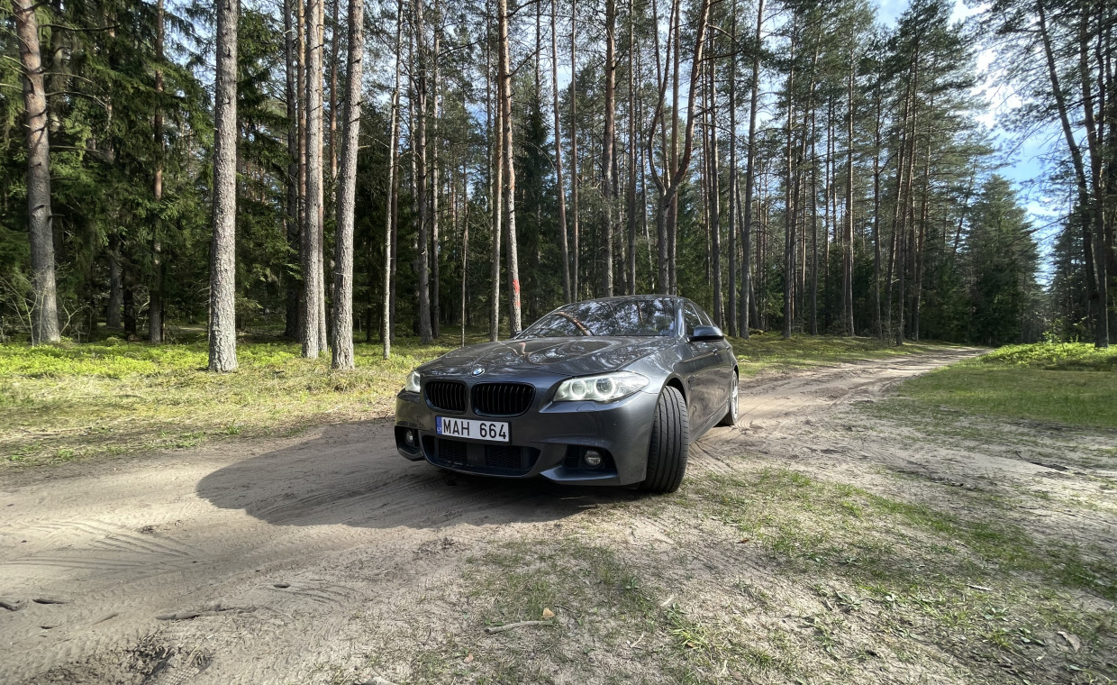 Automobilių nuoma, BMW F10 530D nuoma, Vilnius