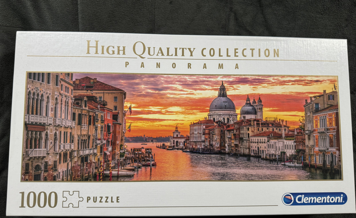 Laisvalaikio daiktų nuoma, Clementoni 1000 detalių puzzle- Venecija nuoma, Klaipėda