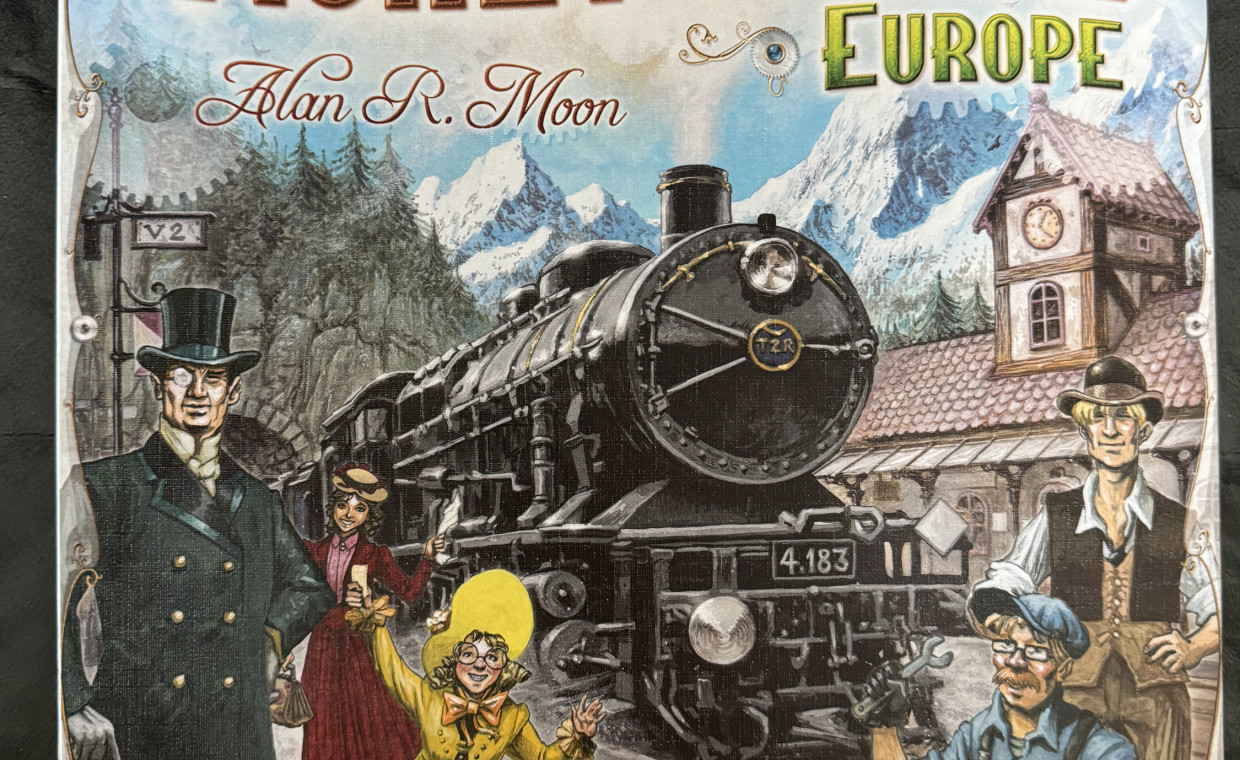 Laisvalaikio daiktų nuoma, Stalo žaidimas - Ticket to ride Europe nuoma, Klaipėda