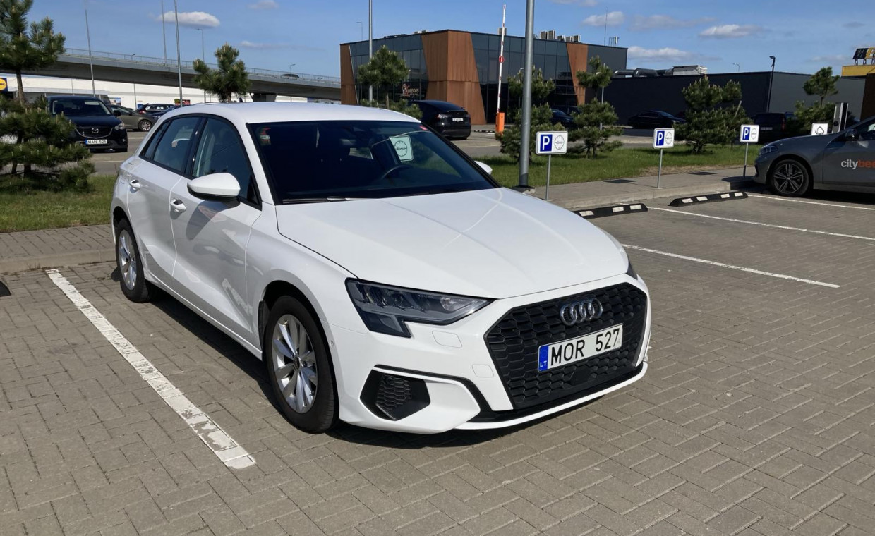 Automobilių nuoma, Audi A3 nuoma, Vilnius