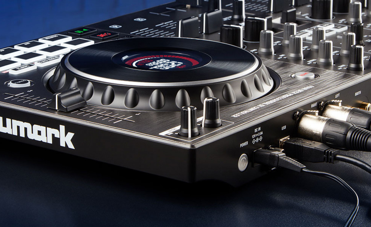 Garso technika ir instrumentai, DJ controller Numark NS4 FX 4-DECK nuoma, Vilnius