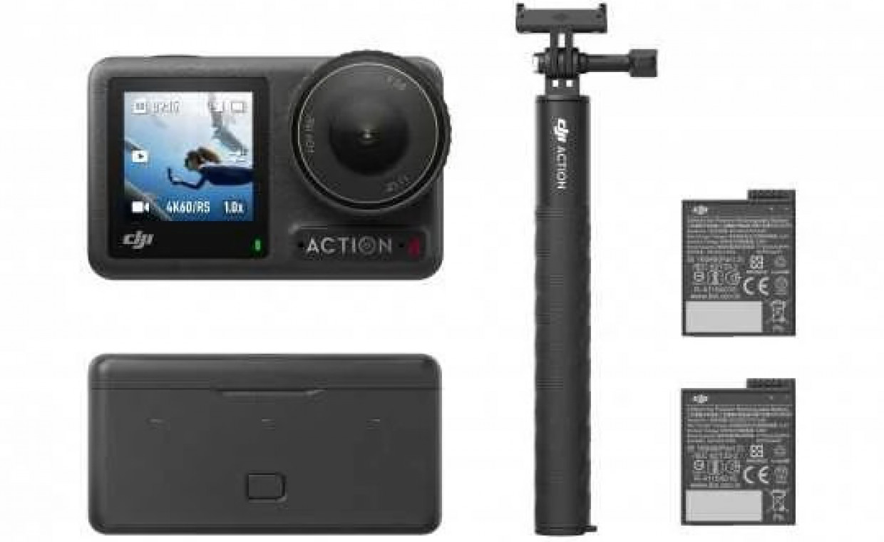 GoPro nuoma, Osmo Action 4 Adventure combo su ND nuoma, Vilnius