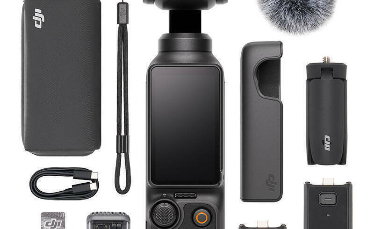 GoPro nuoma, Osmo Pocket 3 Creator combo su ND nuoma, Vilnius