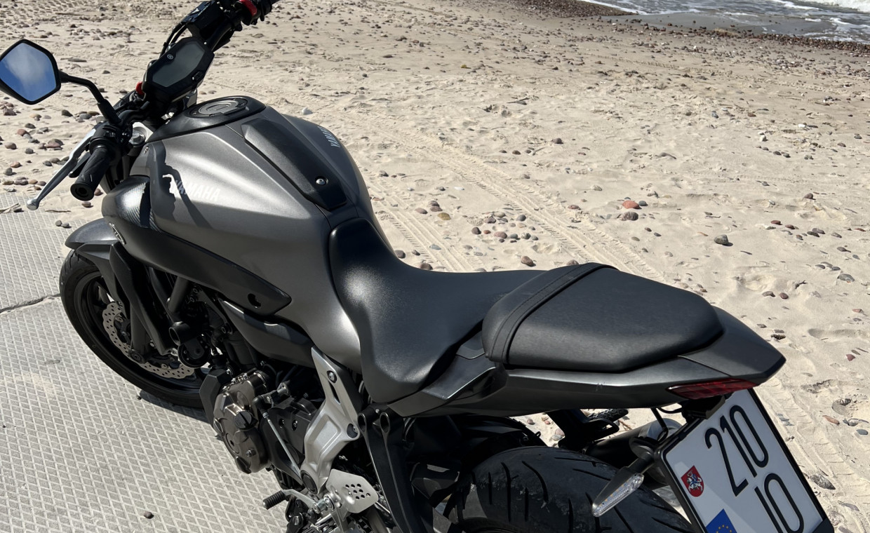 Motociklų nuoma, YAMAHA MT07 nuoma, Klaipėda