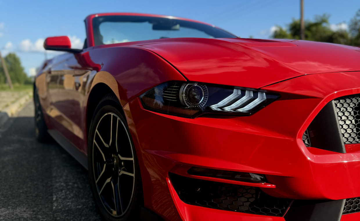 Automobilių nuoma, Ford Mustang Kabrioletas nuoma, Vilnius