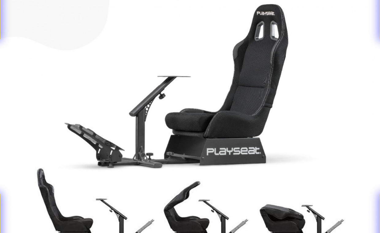 Žaidimų konsolių nuoma, Playseat Alcantara - Vairavimo kėdė nuoma, Kaunas