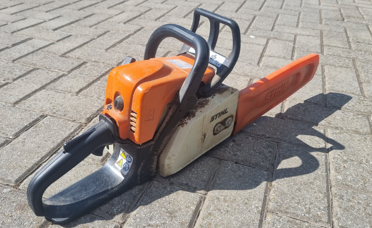 Įrankių nuoma, Benzininis pjūklas Stihl MS170 nuoma, Klaipėda