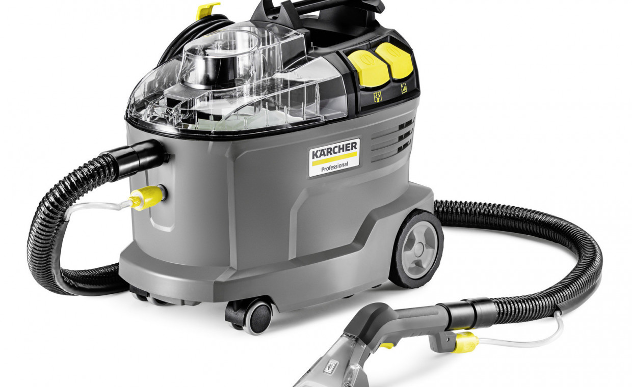 Plaunančių siurblių nuoma, KARCHER Puzzi 8/1 plaunantis siurblys nuoma, Mažeikiai