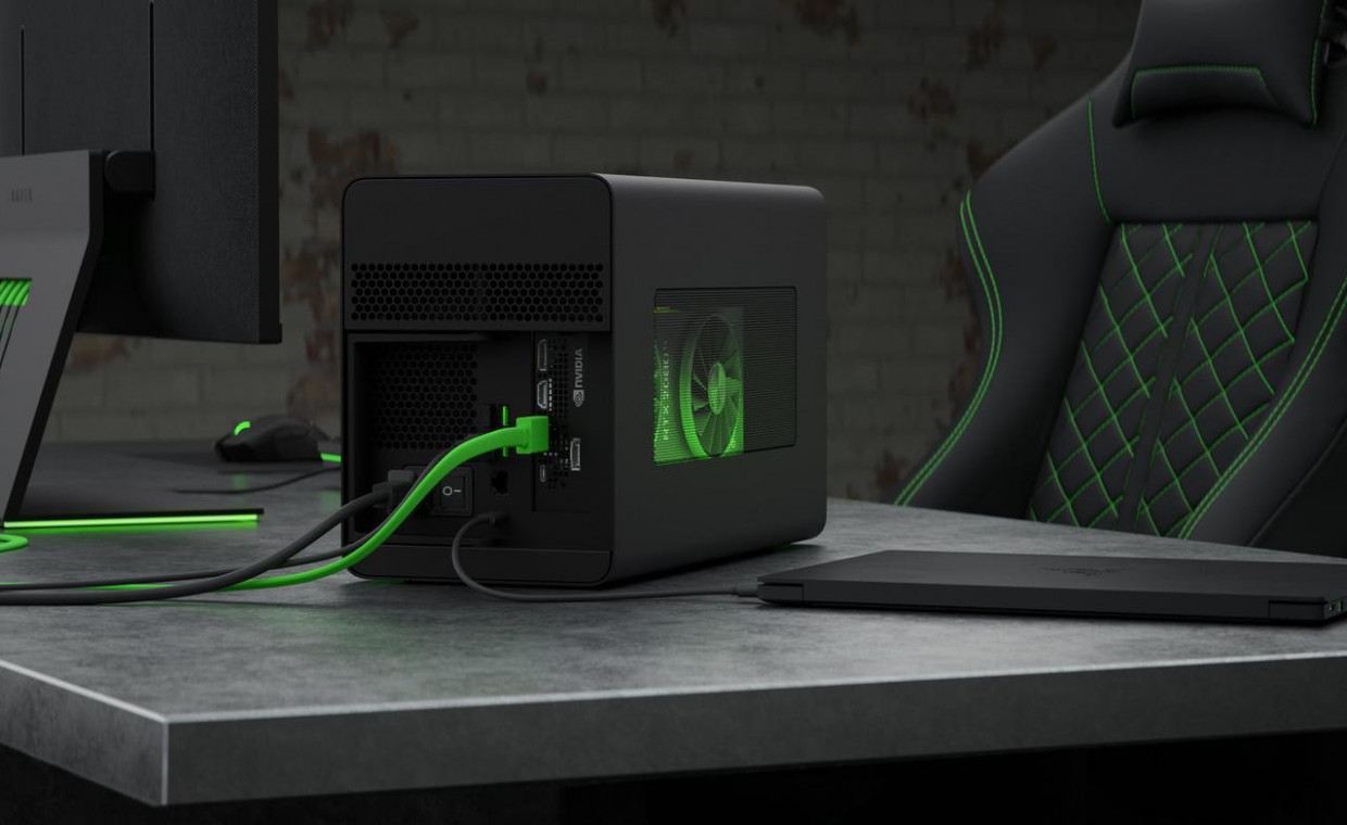 Kompiuterinės technikos nuoma, Razer Core X Chroma PC eGPU Dock Station nuoma, Vilnius