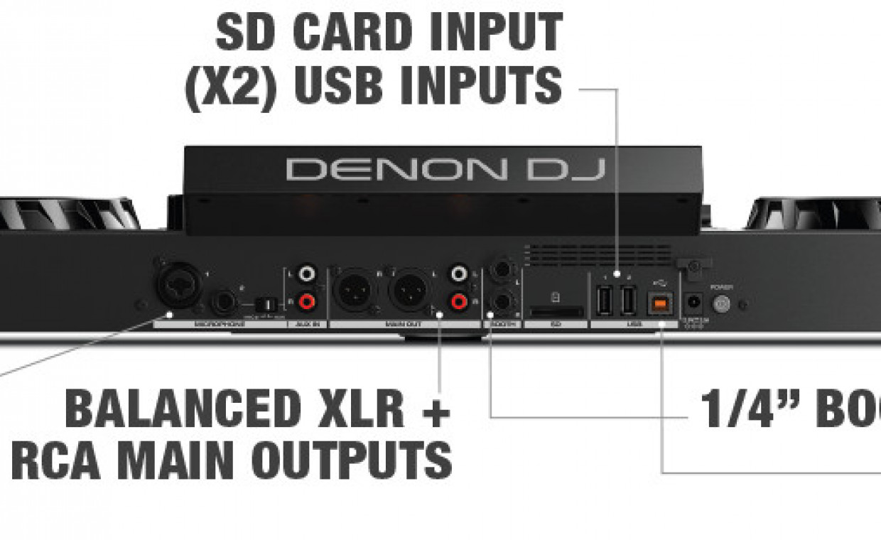 Garso technika ir instrumentai, Denon DJ SC LIVE 4 pultas nuoma, Vilnius