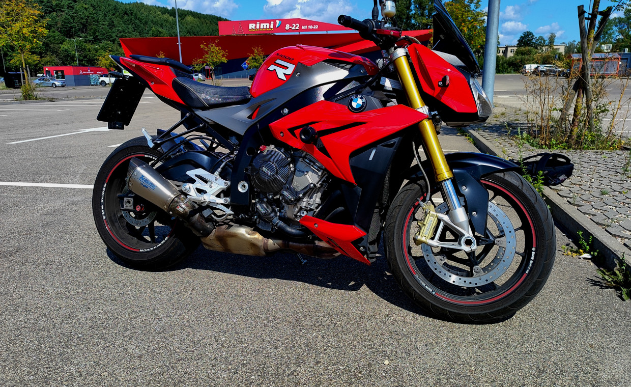 Motociklų nuoma, BMW S1000R 2014 A2 35KW/118KW nuoma, Vilnius