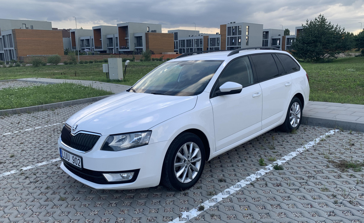 Automobilių nuoma, Skoda Octavia nuoma, Vilnius