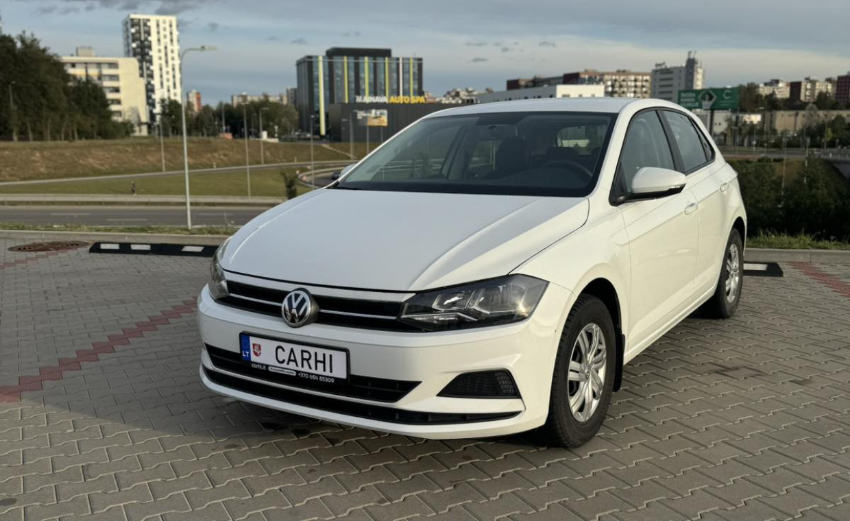 Automobilių nuoma, Volkswagen Polo 2019 nuoma, Vilnius