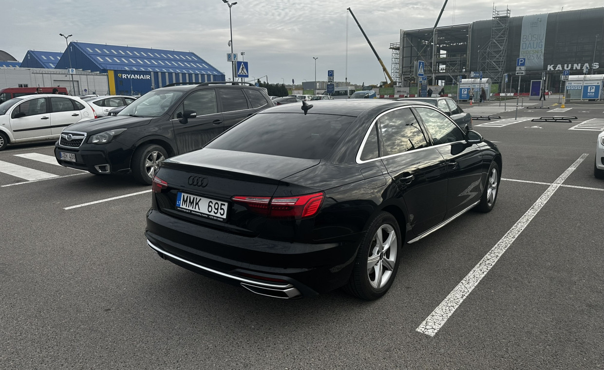 Automobilių nuoma, Automobilis Audi A4 nuoma, Vilnius