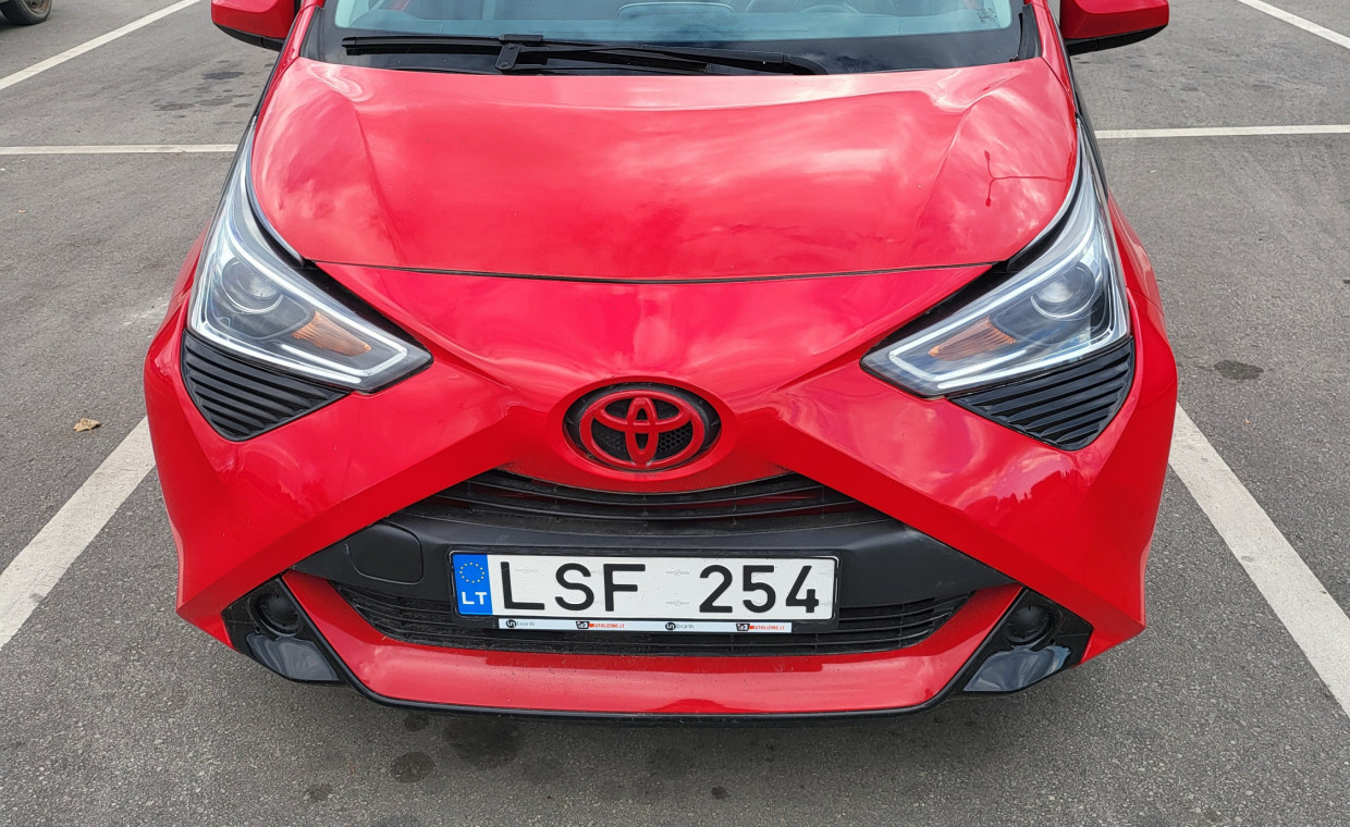 Automobilių nuoma, TOYOTA AYGO nuoma, Panevėžys