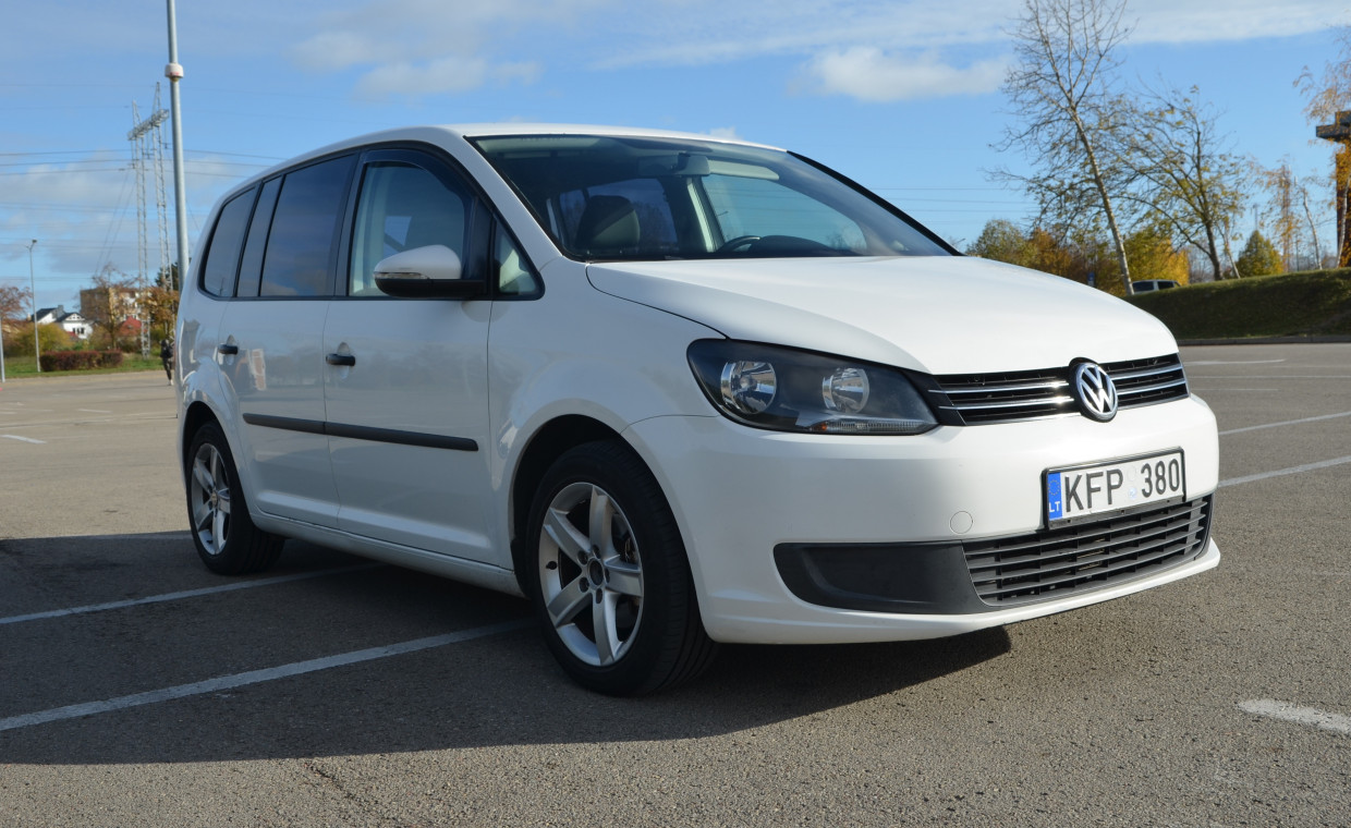 Automobilių nuoma, Volkswagen Touran nuoma, Šiauliai