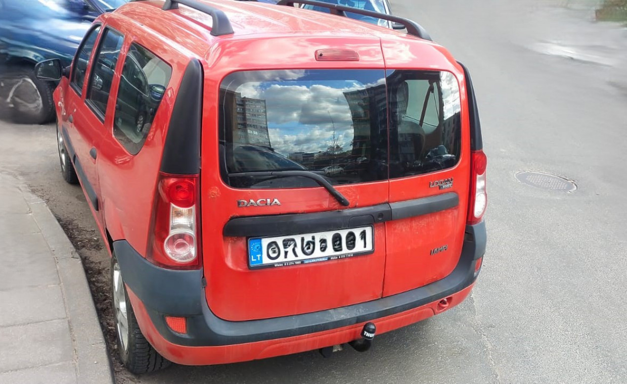 Automobilių nuoma, Dacia LOGAN nuoma, Vilnius