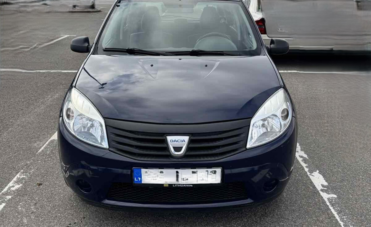 Automobilių nuoma, DACIA SANDERO nuoma, Vilnius