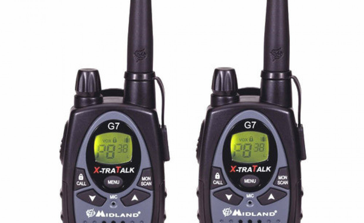 Garso technika ir instrumentai, Midland G7 XT walkie talkie nuoma, Vilnius