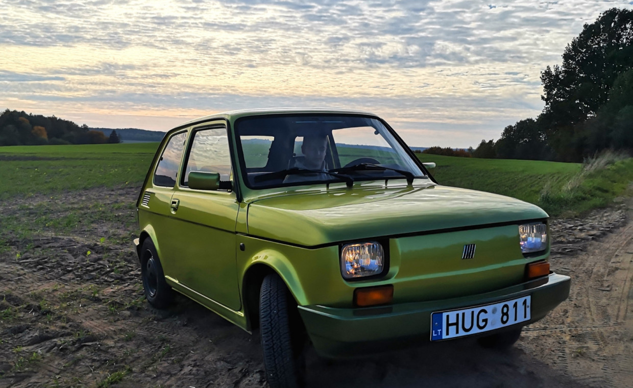 Automobilių nuoma, FIAT 126p nuoma, Vilnius