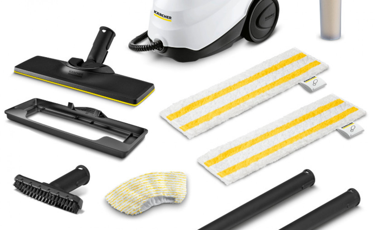 Plaunančių siurblių nuoma, Garų valytuvas Karcher SC3 EasyFix Plus nuoma, Kaunas