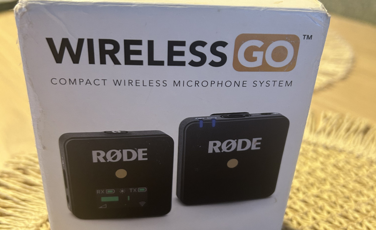 Garso technika ir instrumentai, Rode wireless GO mikrofonas nuoma, Kaunas