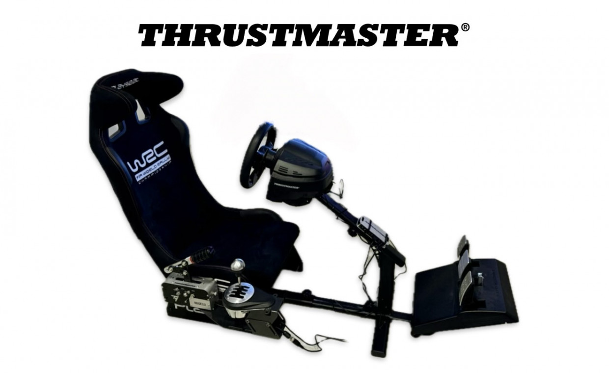 Žaidimų konsolių nuoma, Thrustmaster Sim Rigas T300RS-TH8A-TSS nuoma, Kaunas