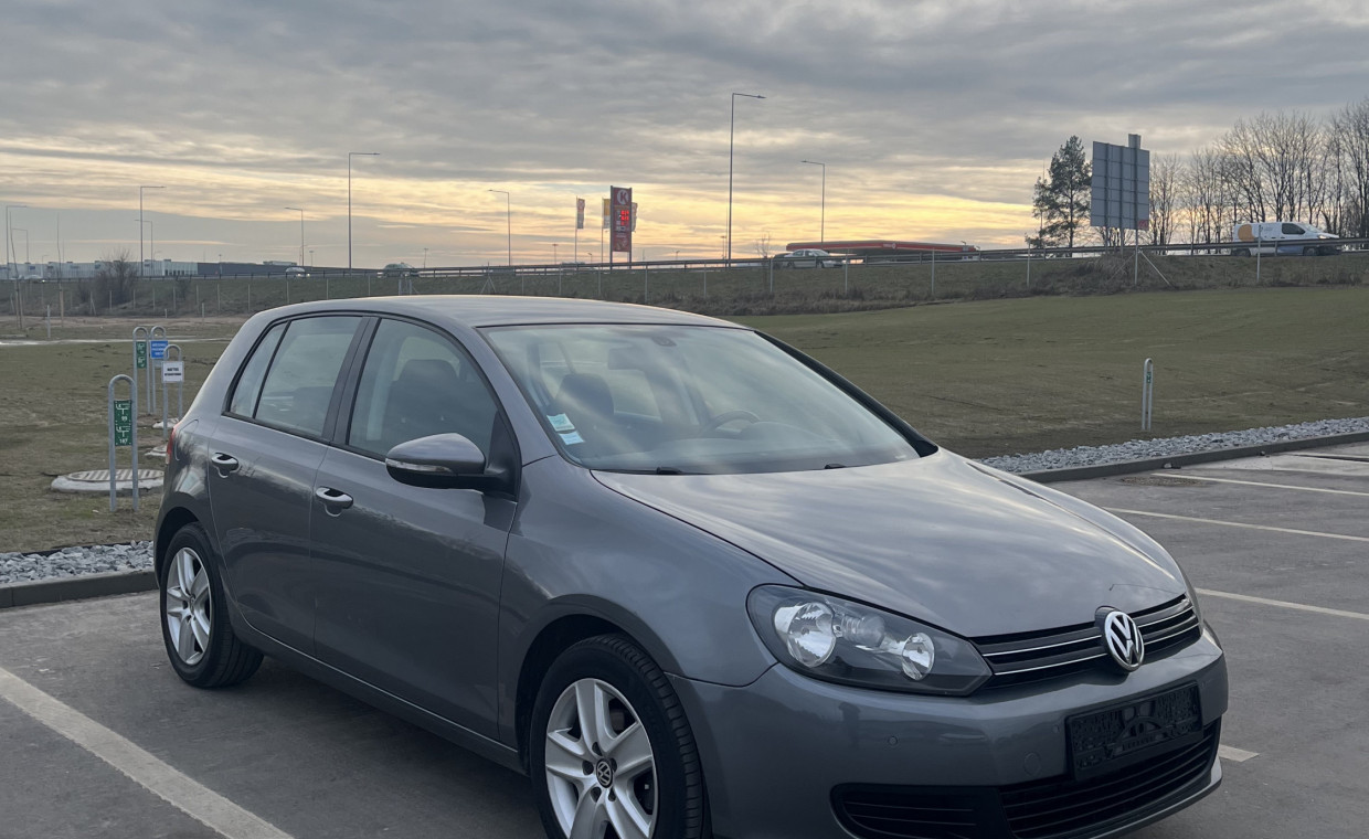 Automobilių nuoma, Volkswagen Golf 6, 2010 nuoma, Vilnius