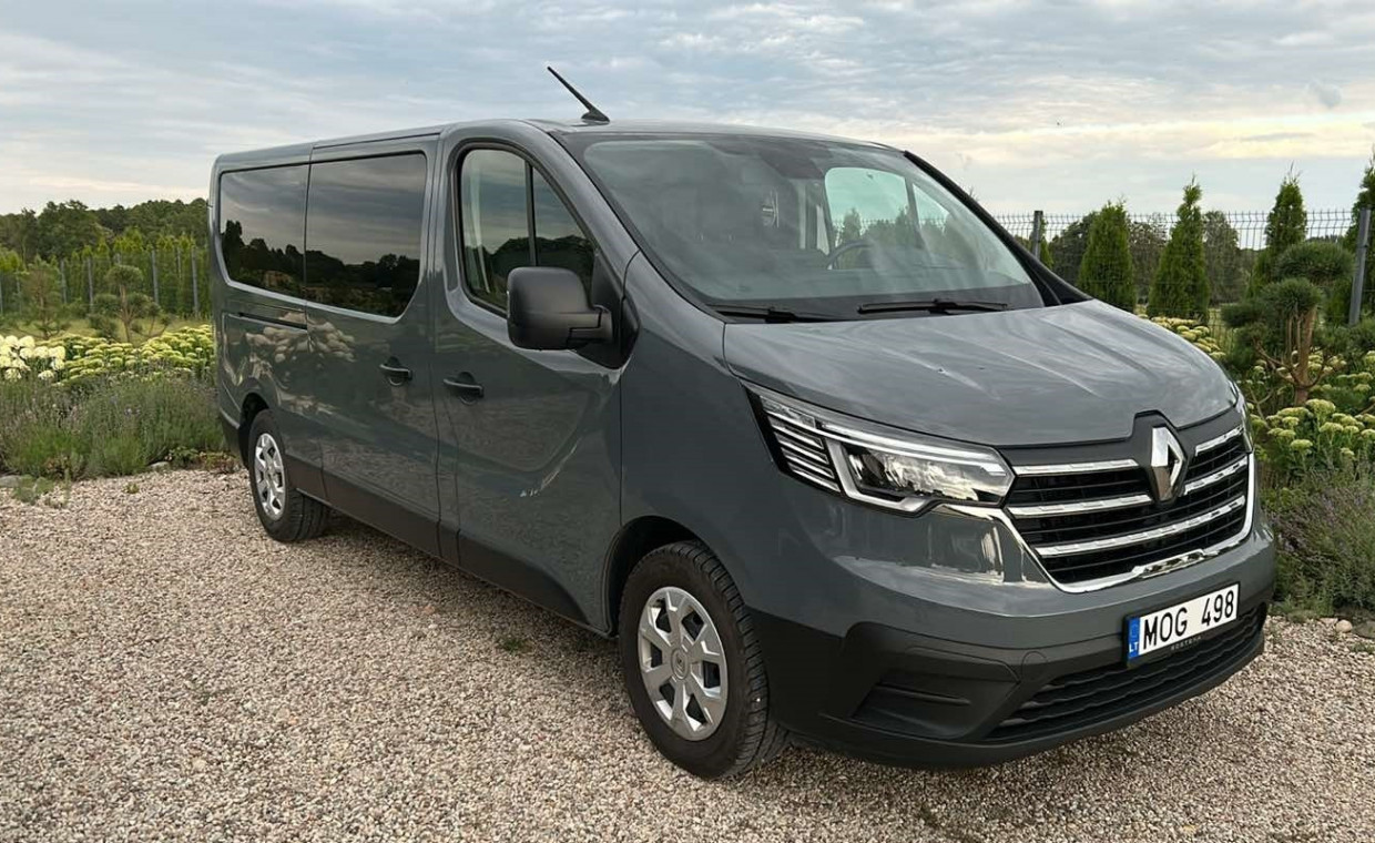 Mikroautobusų ir kemperių nuoma, Renault Trafic automatas nuoma, Alytus