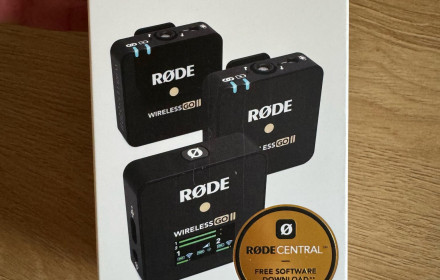 Rode Wireless GO II mikrofonai