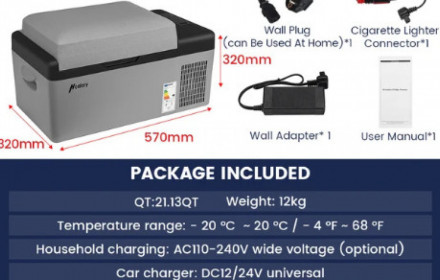 Mobilus šaldiklis - šaldytuvas 20 litrų