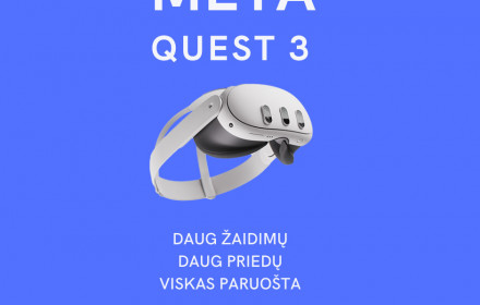 Vr akiniai Meta/Oculus Quest 3 128gb