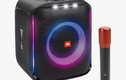 JBL PartyBox Encore su mikrofonu